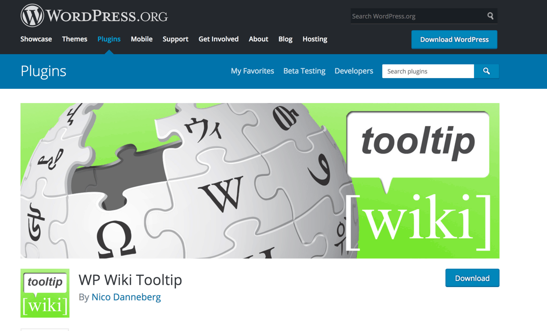 información sobre herramientas de wp wiki